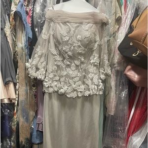 Mother of the bride couture evening gown 12 Janique